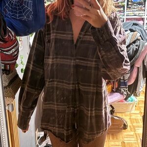 Arrow Purple Plaid Shirt